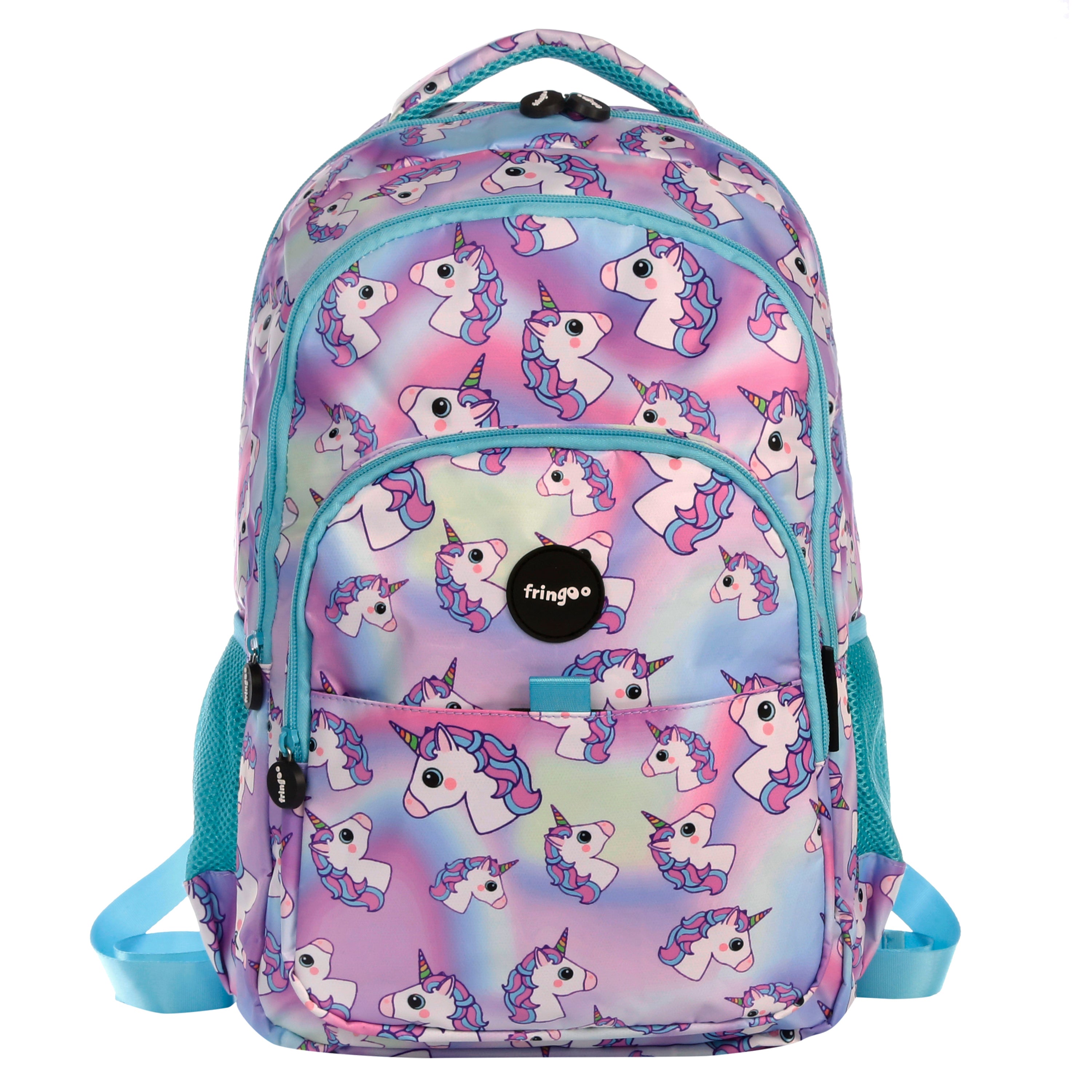 Hologram Unicorns Multi Compartment Backpack