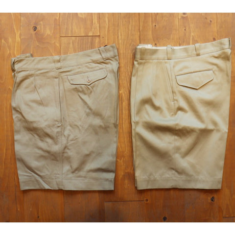 Anatomica chino shorts and French army M52 shorts. – A'r139 Kamakura