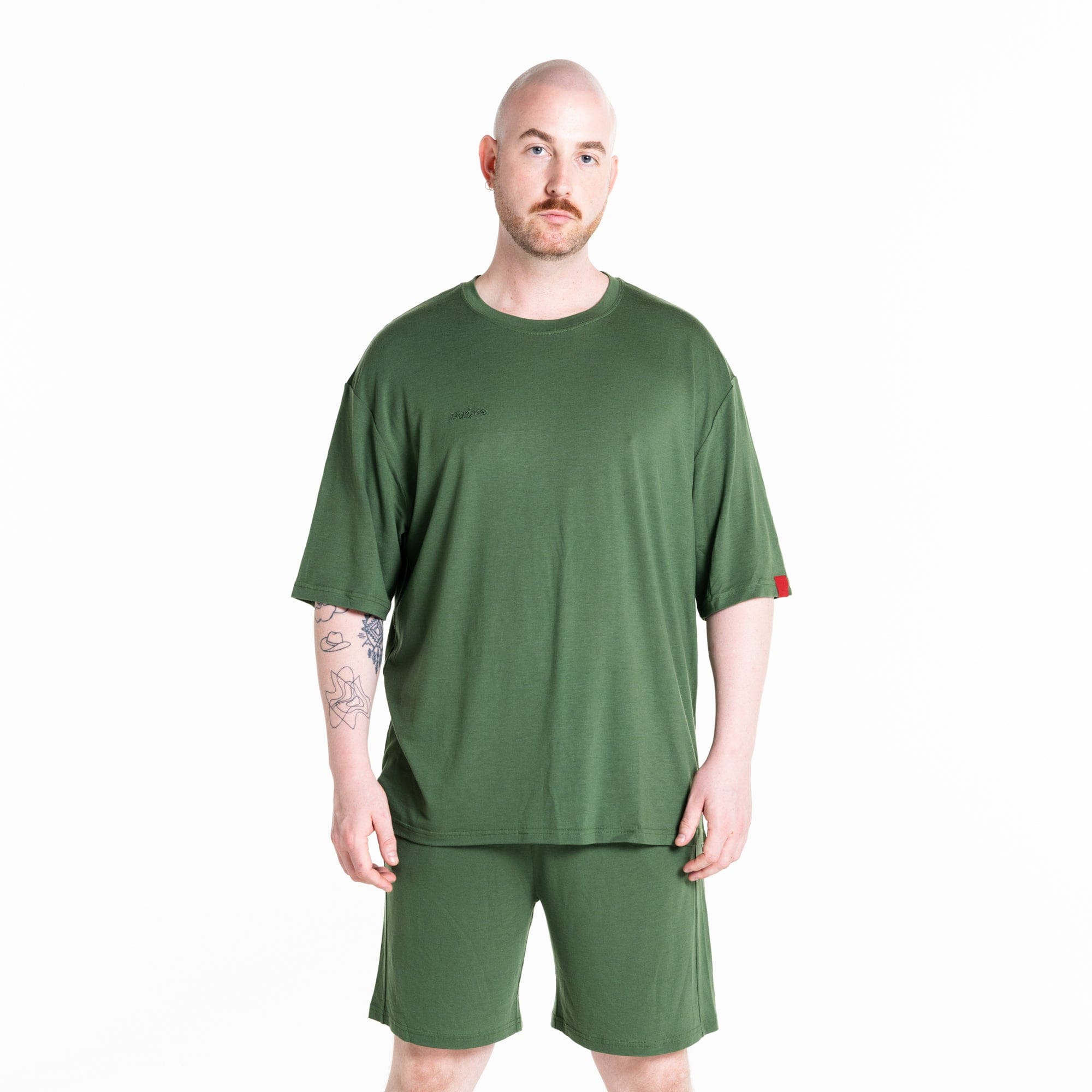 Merino-Blend Unisex Oversized T-Shirt