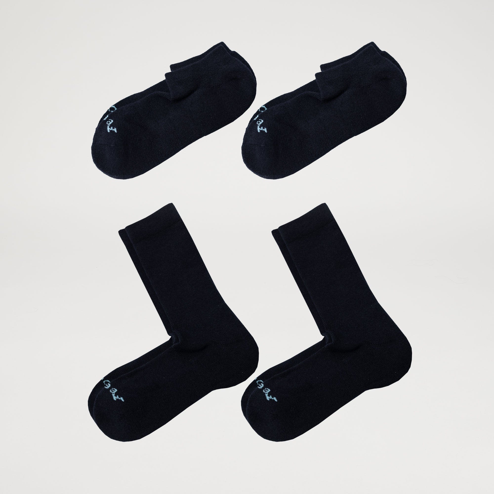 Ankle & Calf Sock / Pack of 4