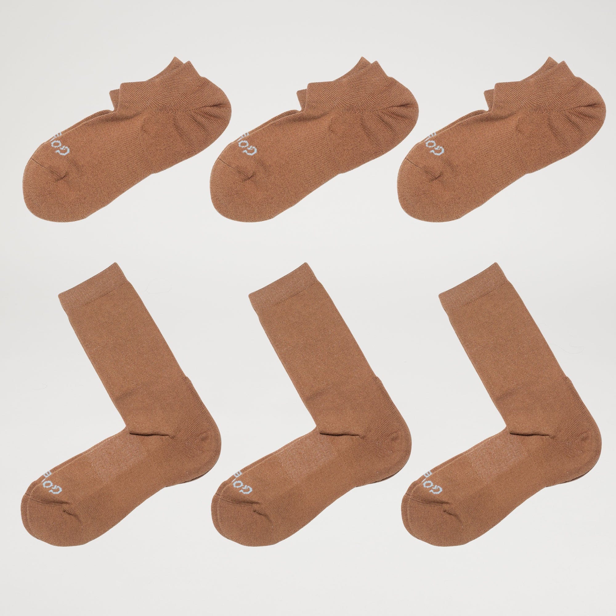 Ankle & Calf Sock / Pack of 6