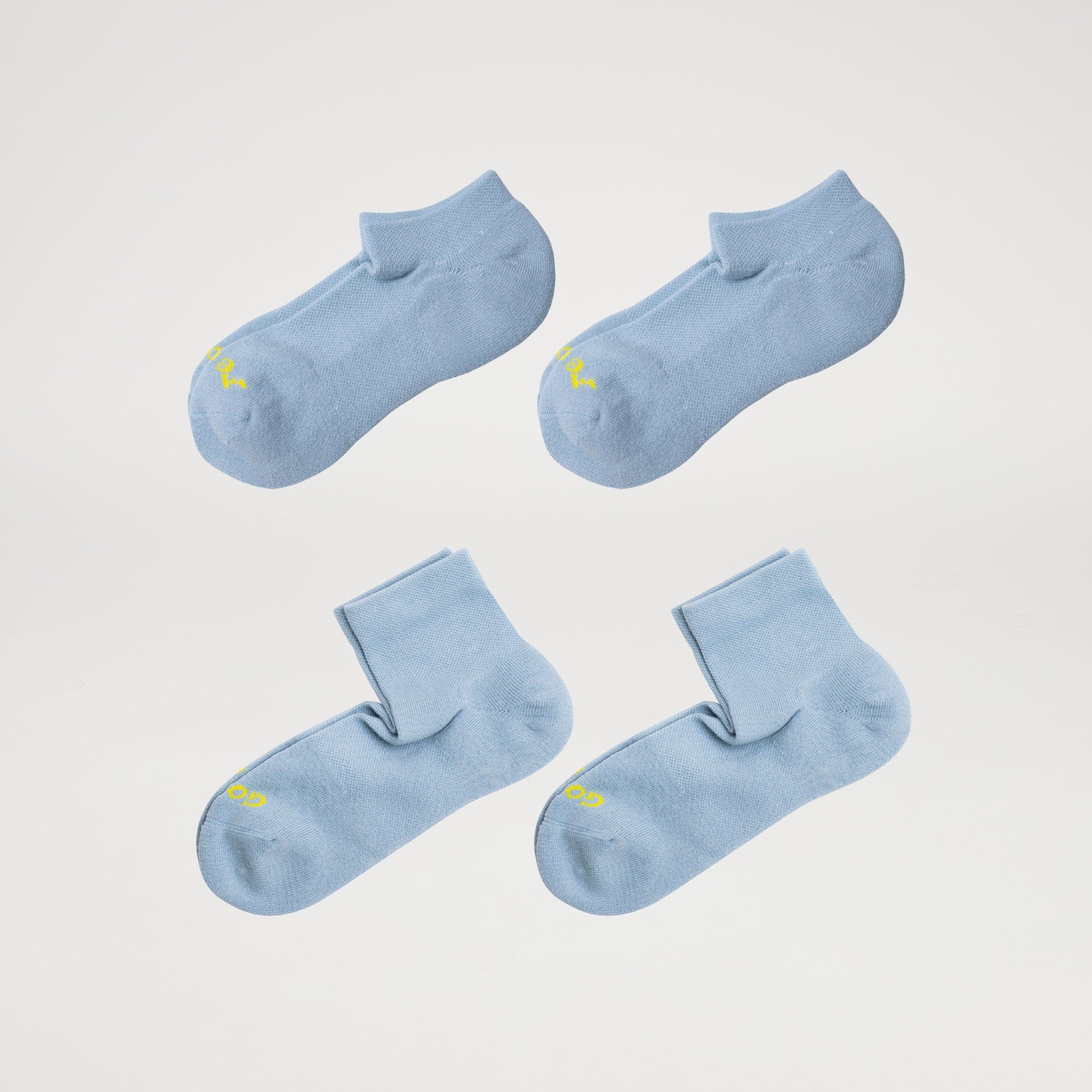 Ankle & Quarter Sock / Pack of 4