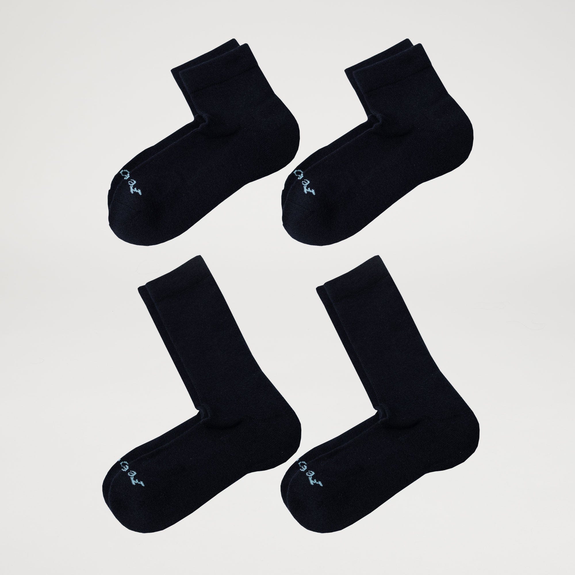 Calf & Quarter Sock / Pack of 4