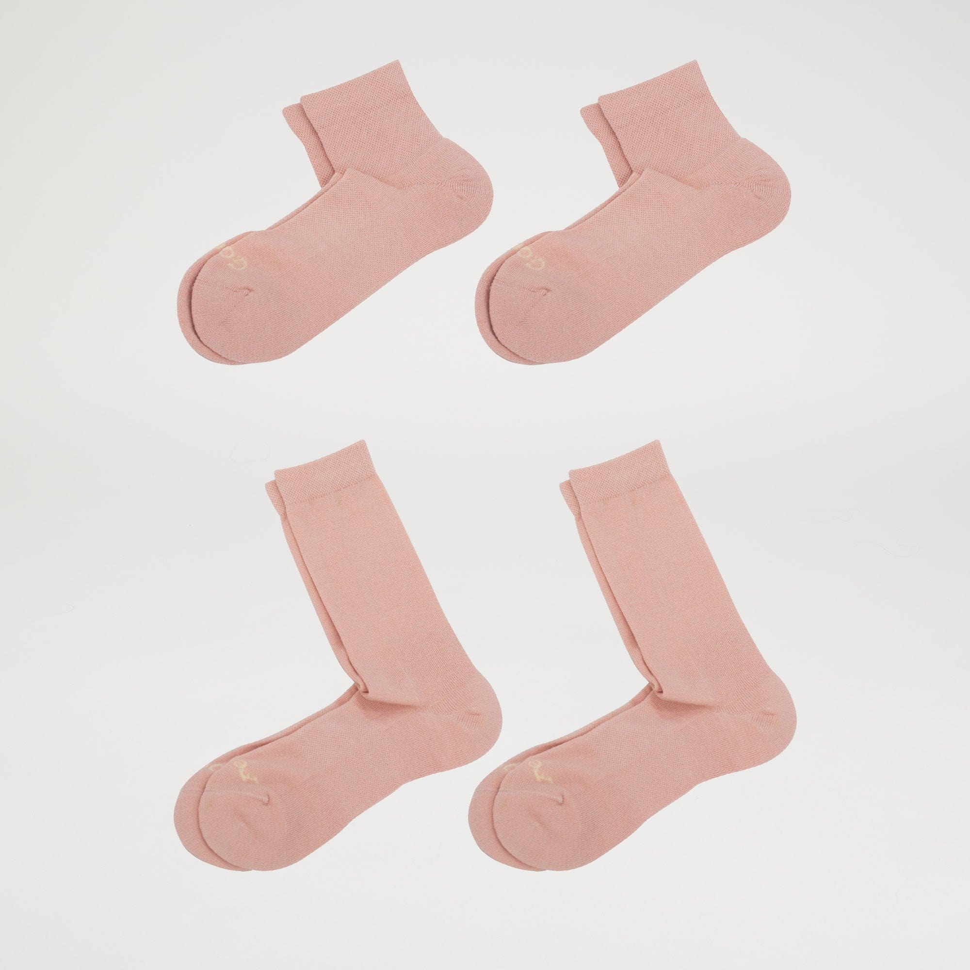 Calf & Quarter Sock / Pack of 4