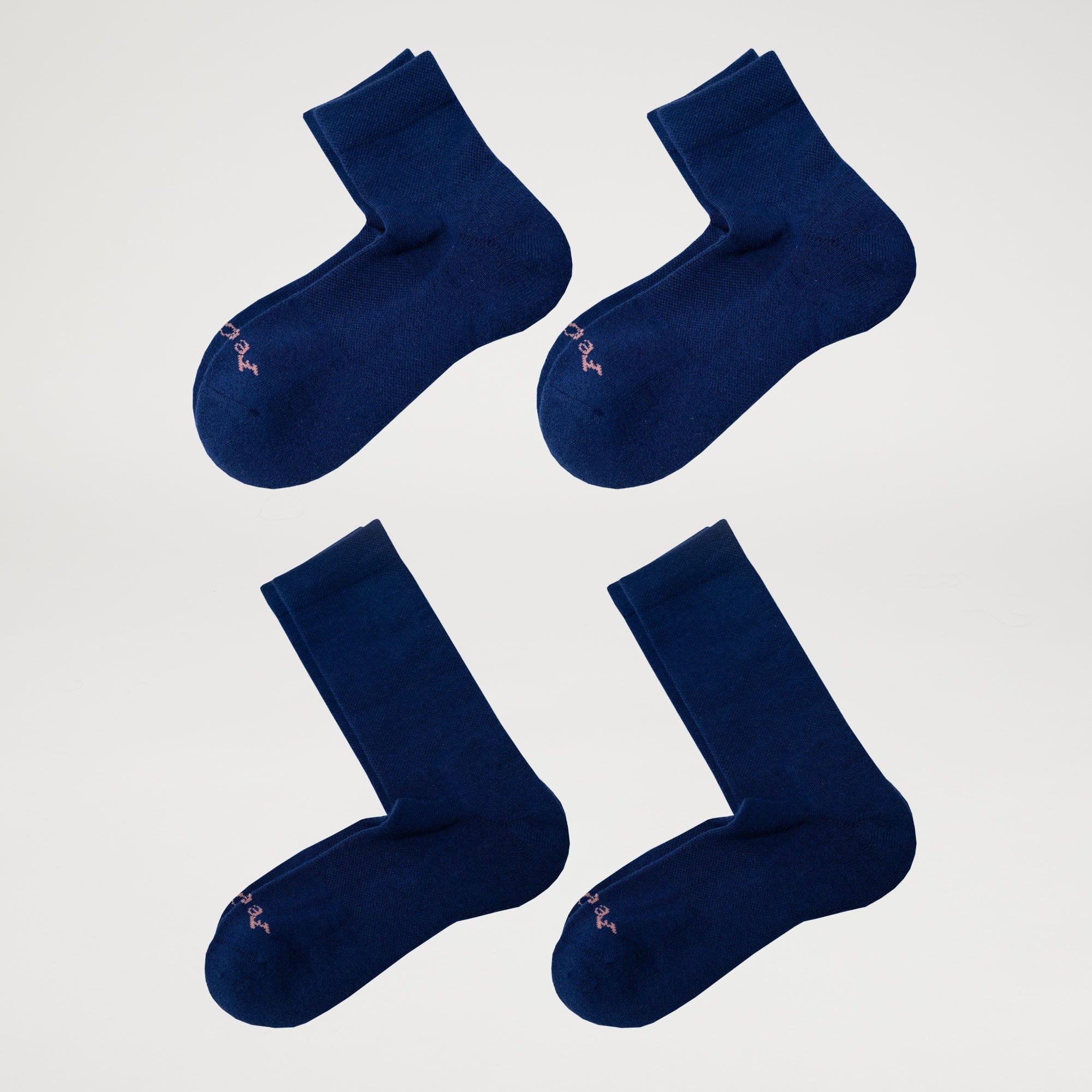 Calf & Quarter Sock / Pack of 4