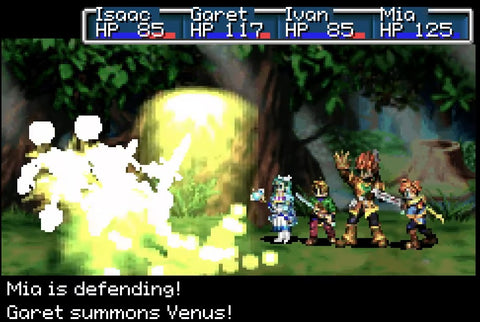 Golden Sun Gameplay