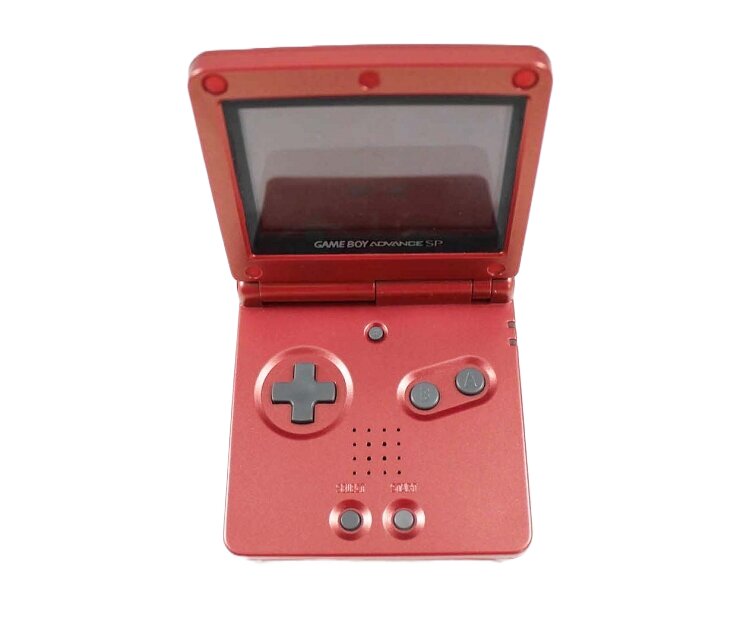 Game Boy Advance SP Flame (Red) | Game Boy Advance | CaveGamers
