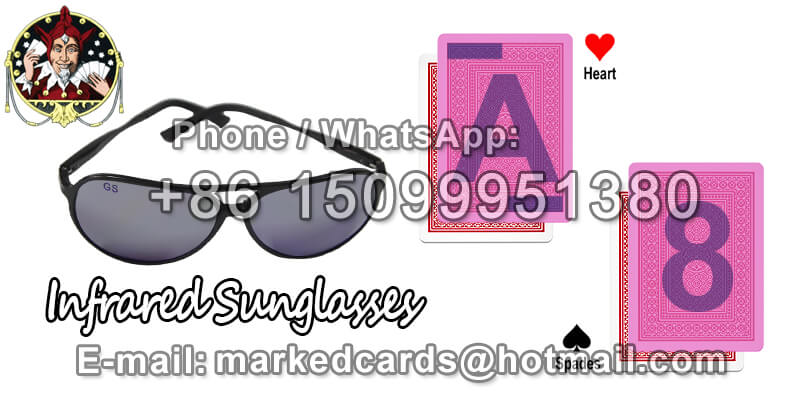 Fashionable Marked Sunglasses for Cheaing Marked Poker Cards