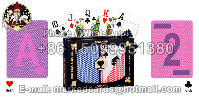 Copag Export Cheating Marked Playing Cards for Poker Tricks
