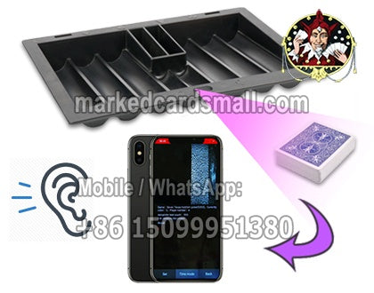 Blackjack cheating scanner analyzer devices