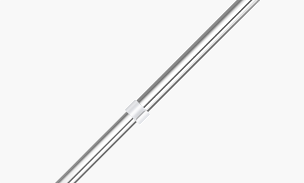 Thickened aluminum rod