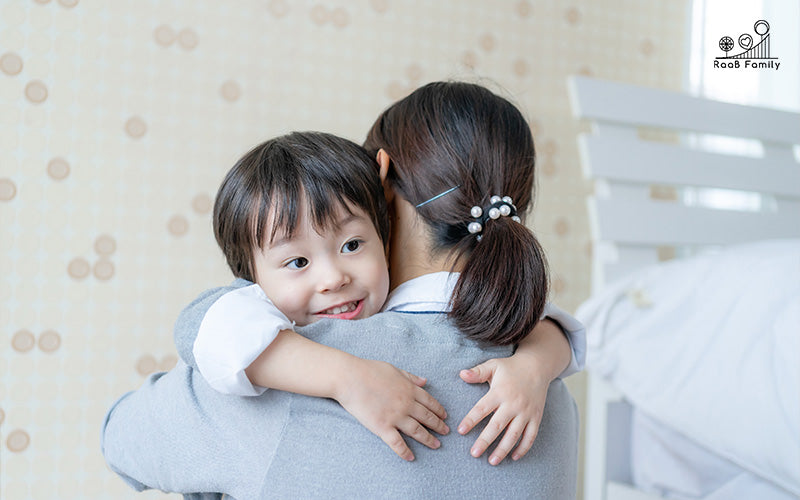 Parent Hugging Child