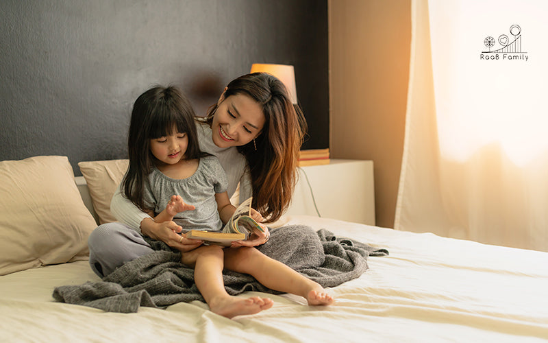 Parent Reading to Child Before Bed