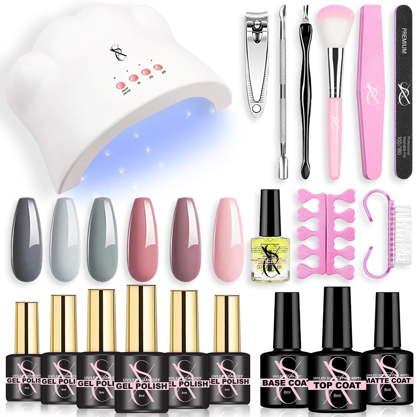 SXC Cosmetics Gel Nail Polish Extension Series and more!