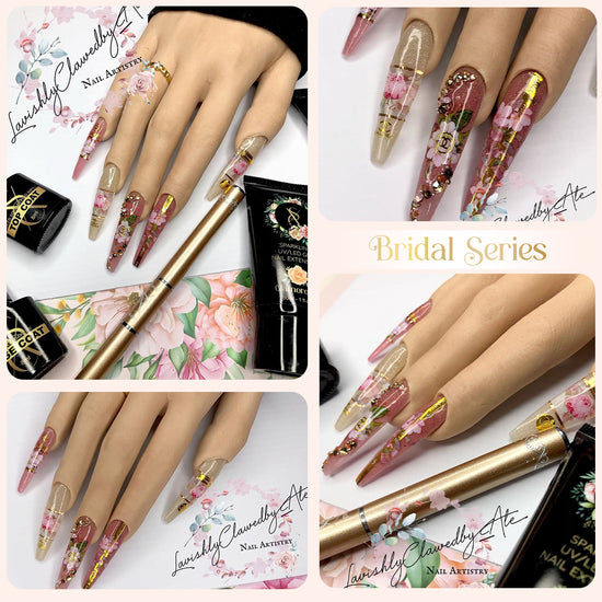 bridal polygel nail kit