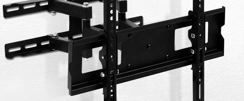 Artiss wall mount brackets are made from black powder coated steel for strength and longevity.