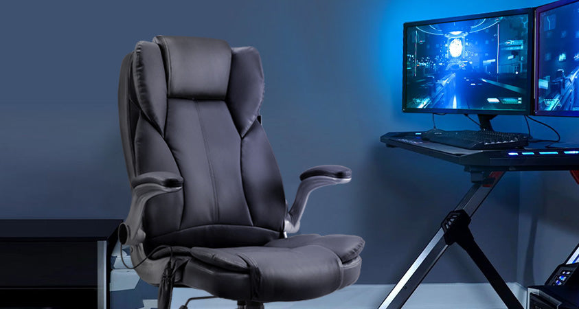 Our Artiss Mentor gaming chair features a user-friendly supportive design for posture-perfect all-day use that lets you game in style and comfort.