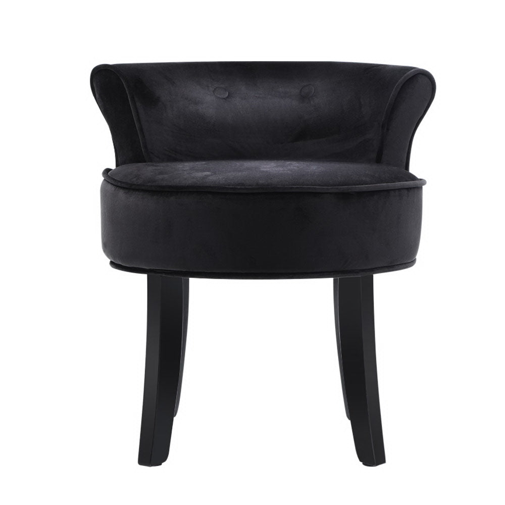 leather vanity chair