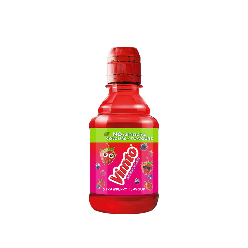 Vimto Strawberry Flavoured Drink, 250 ml
