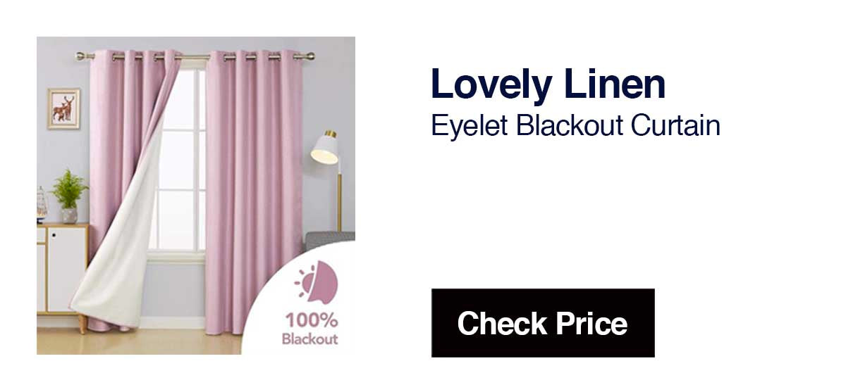 Lovely Linen	Eyelet Blackout Curtain	Simple Yet Solid