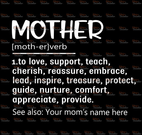 Free Free 261 Mother Definition Svg SVG PNG EPS DXF File