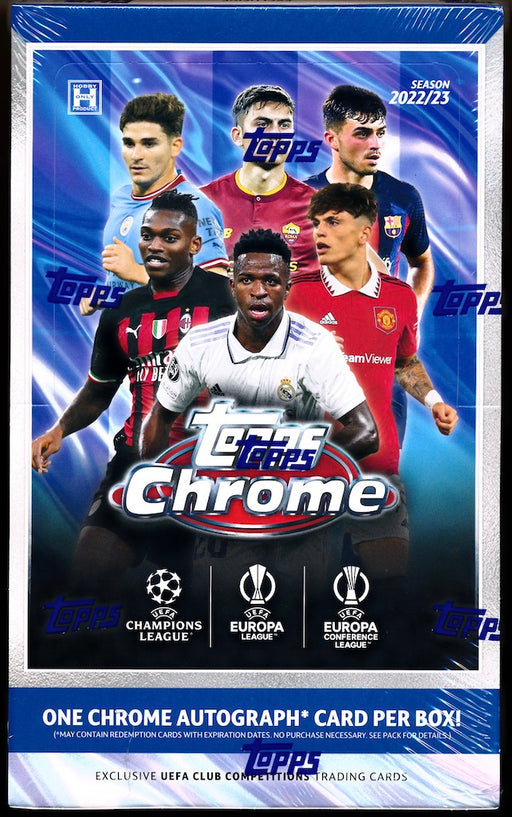 2022-23 Topps Chrome UEFA Club Competition Lite Box — Mintink Trading Cards  & Live Experience