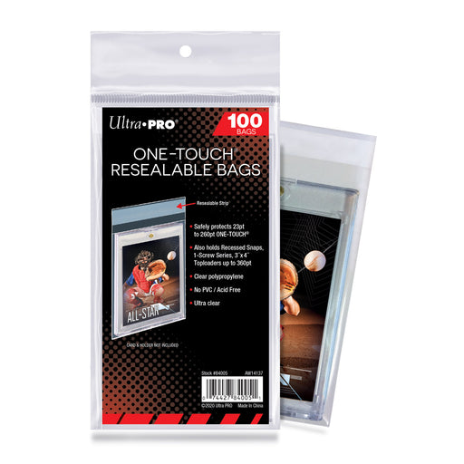 Graded Card Resealable Sleeves (100ct)