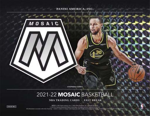 2021-22 Panini Mosaic NBA Basketball Blaster Box Trading Cards