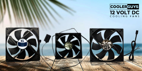 12 Volt DC Cooling fans