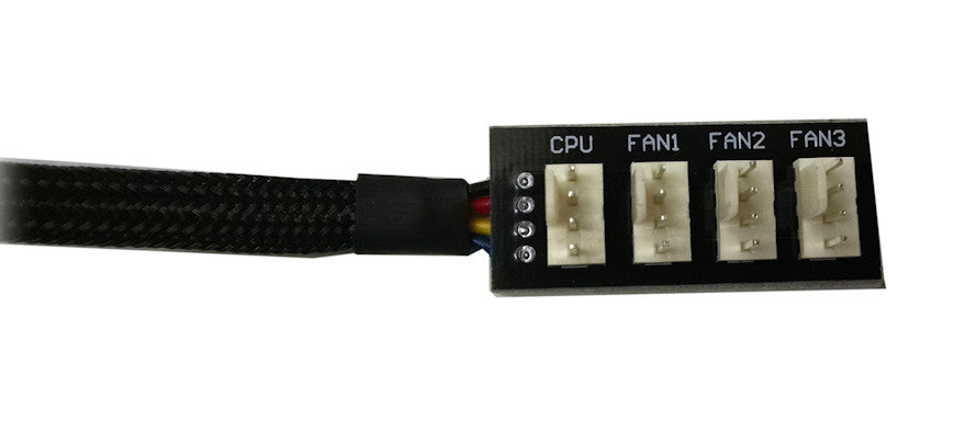reparatøren komplet hinanden 4-Pin PWM Power Distribution PCB 4-Way Block Fan Hub – Coolerguys