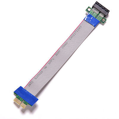 Streacom PCI Express 1x Slot Riser Xcard Adapter Cable ST-PCIRCAC –  Coolerguys