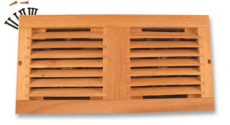 Coolerguys Dual 120mm Oak Vent Cabinet Fan Grill Only