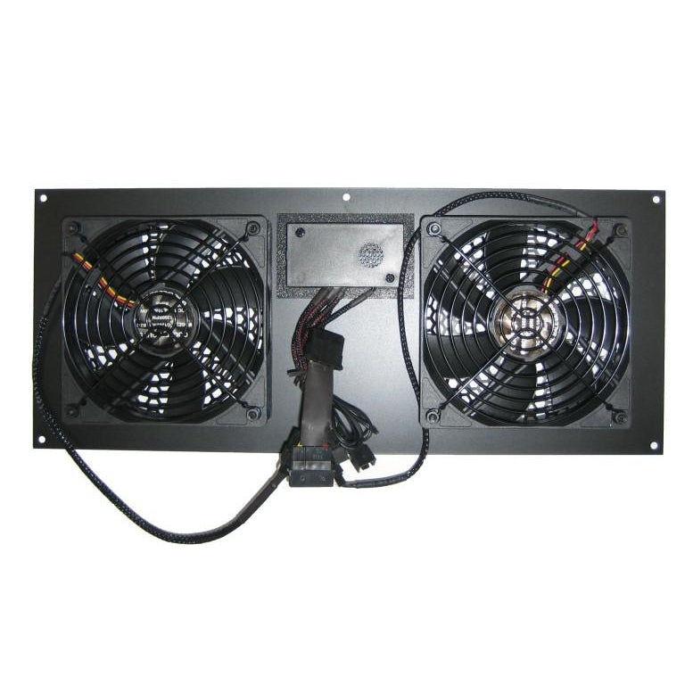 Coolerguys Pro Metal Dual 120mm Deluxe Cabinet Cooling Kit With Built