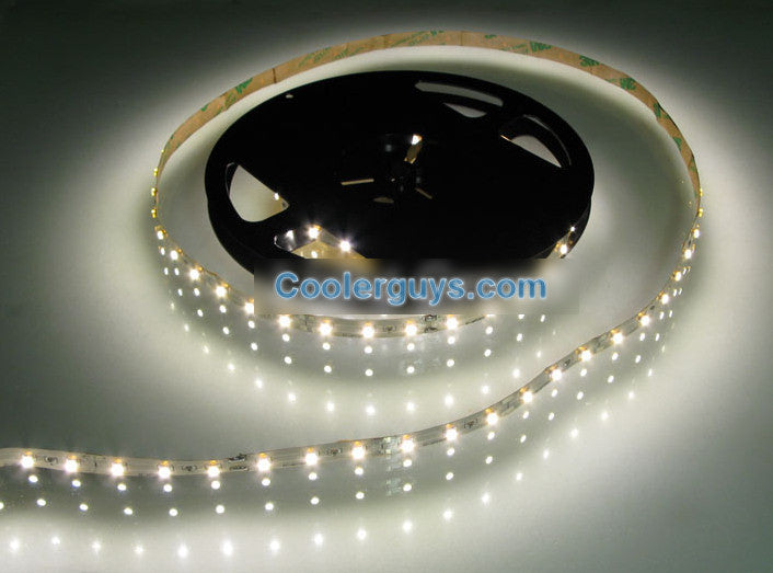 HT 60 LED Double Density 78 inch(2M) or 197 inch(5M) Long Flexible Light Strip 12 volt White 6500K - Coolerguys