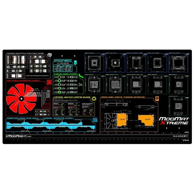 ModRight Xtreme Super Large AntiStatic ModMat Work, PC Build and Ass