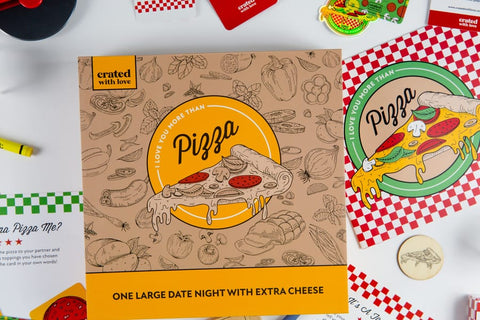 crated with love pizza date night box