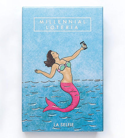 millennial loteria card game box