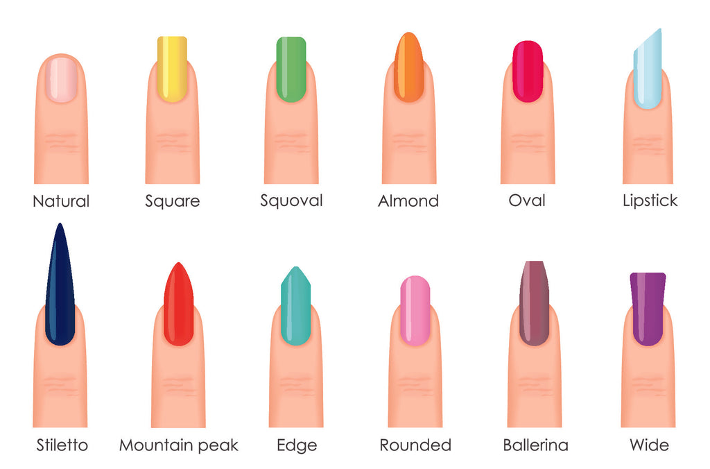 5,226 Manicure Nail Shapes Stock Vectors and Vector Art | Shutterstock