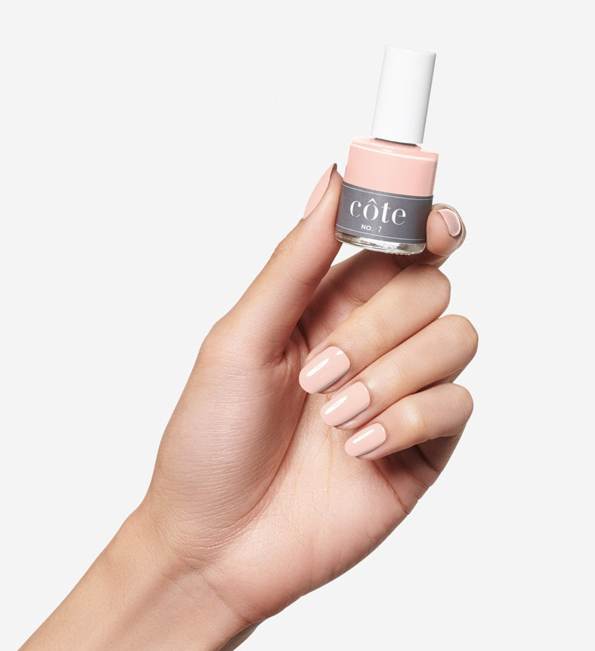 Sheer Coral Pink Jelly Nail Polish - Cirque Colors Peach Jelly