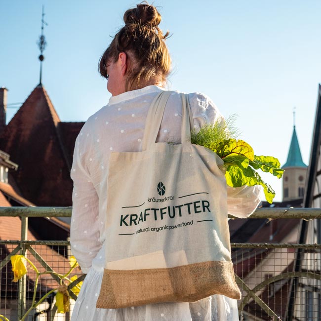 Jutebeutel aus Bio-Baumwolle einkaufen