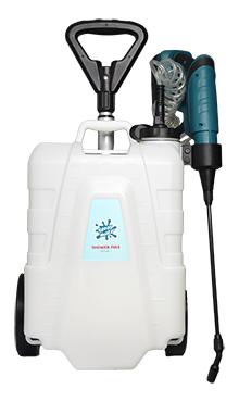 SprayMate Shower MAX battery powered sprayer