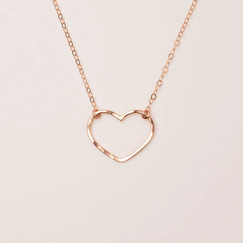 Petite emily heart necklace