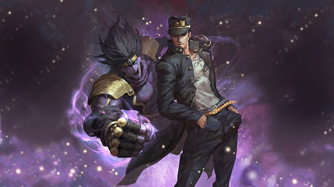 1 Strongest JoJo's Bizarre Adventure Characters - Jotaro with Star Platinum Over Heaven