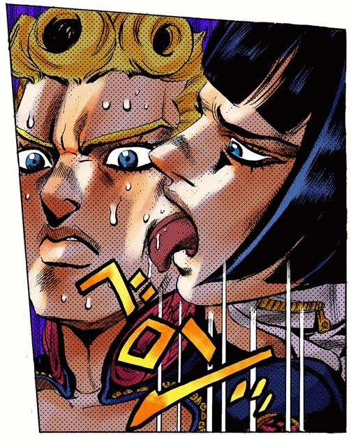 Bruno Licking Giorno Giovanna