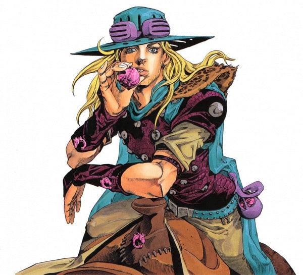 Gyro Zeppeli JJBA Anime