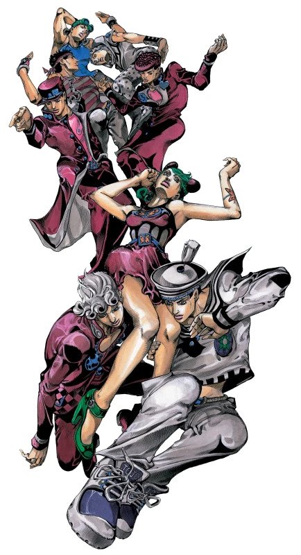 JJBA All JoJo's Characters