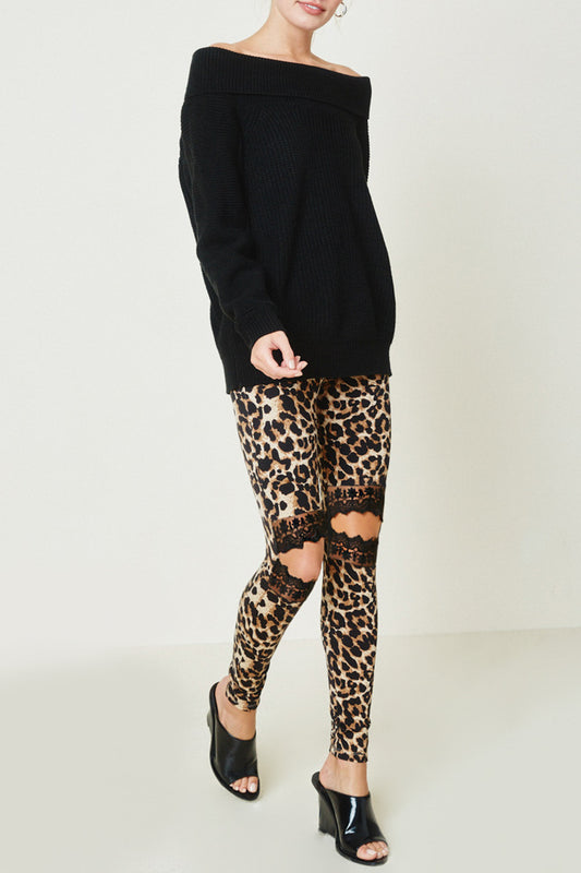 Mono B Jacquard Leggings