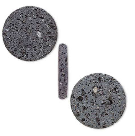 Lava Stone Insert 4 Essential Oil Necklaces