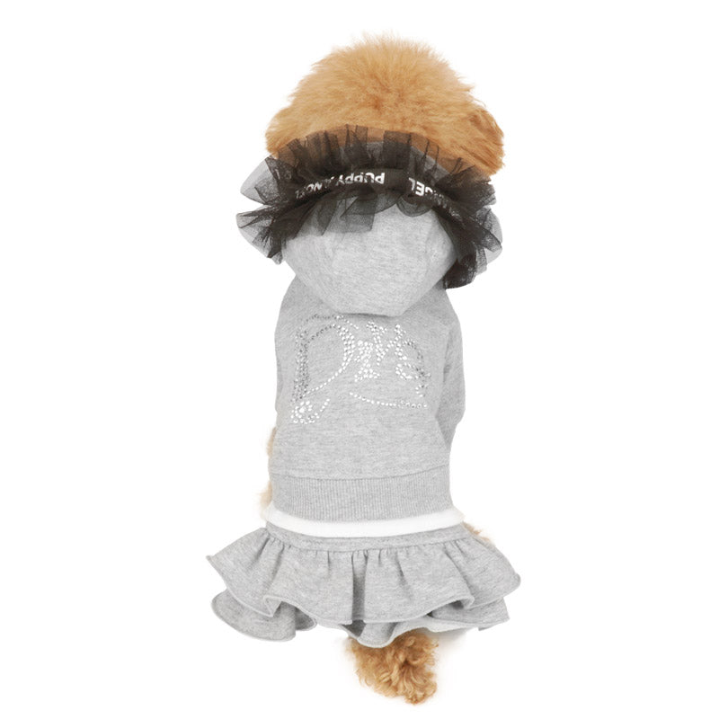 Puppy Angel Diva Frill Hood Track Skirt