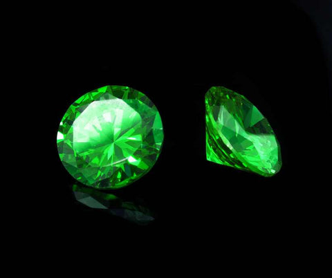 Green garnet january stone